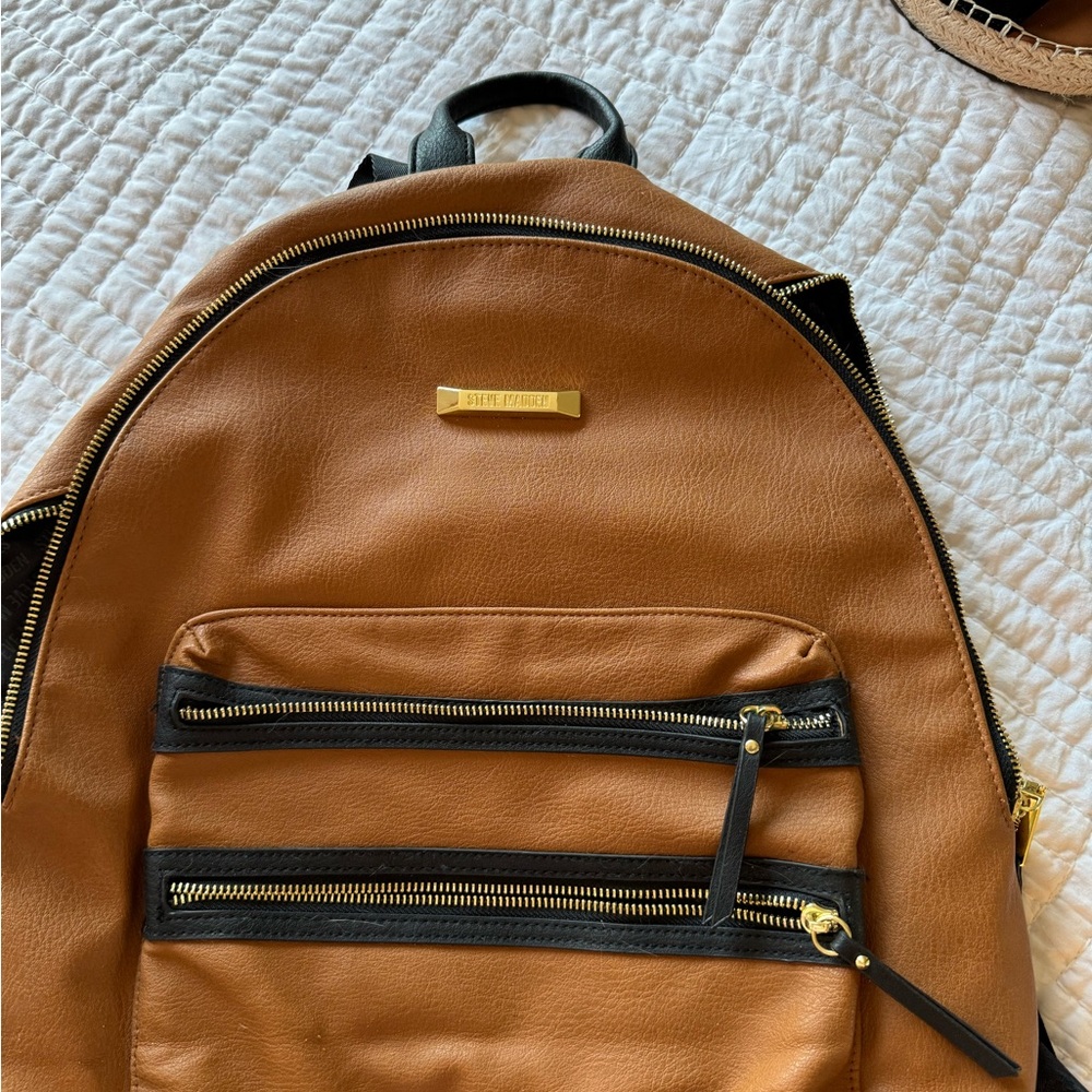 Steve Madden backpack and pouch